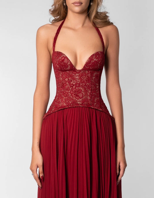 Fenity Gaia Dress Red (10/M) TALL