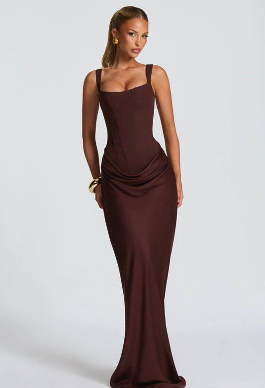 Babyboo Cornelia Gown Brown (6/XS)