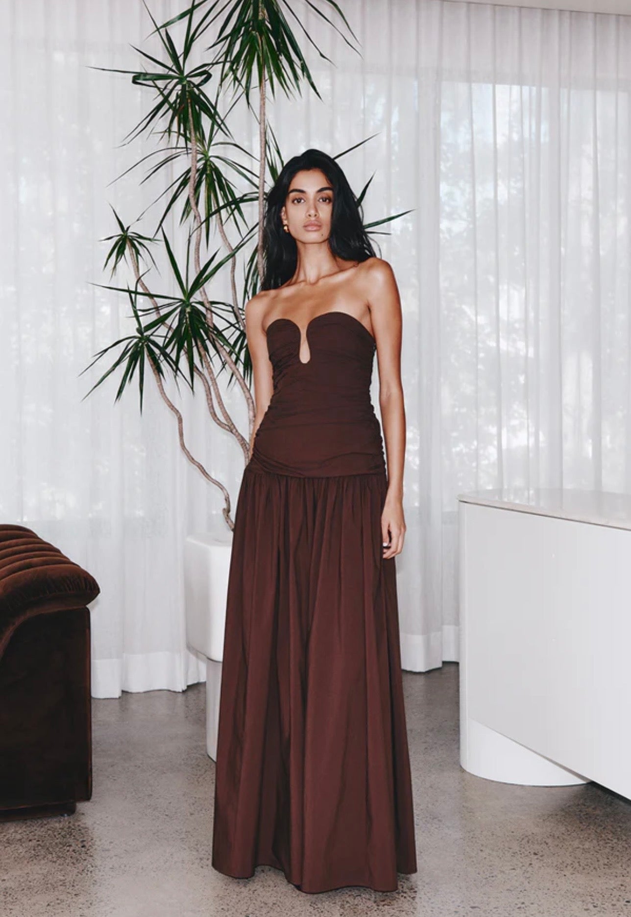 Shona Joy Campbell Maxi Dress (8/S)