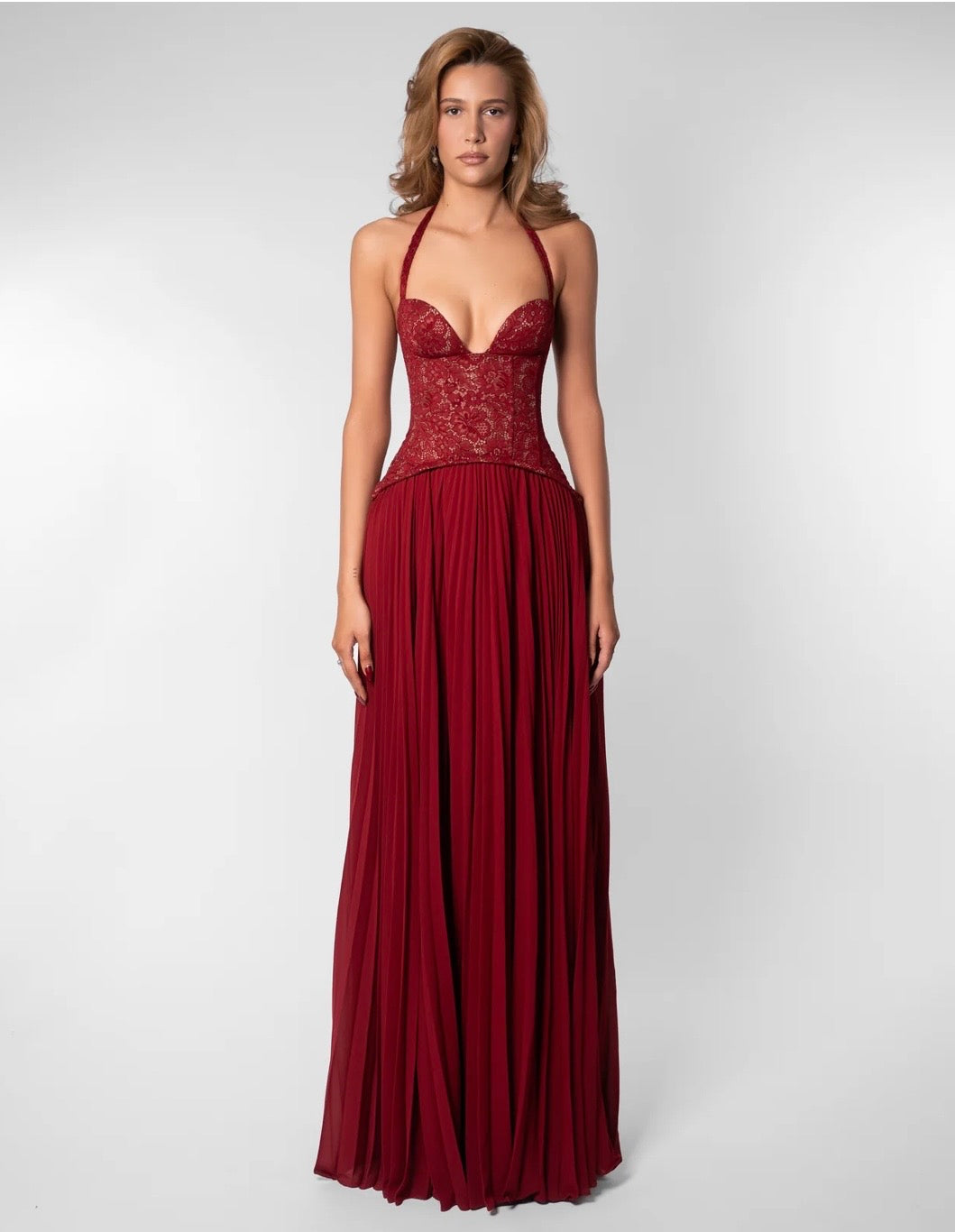 Fenity Gaia Dress Red (10/M) TALL