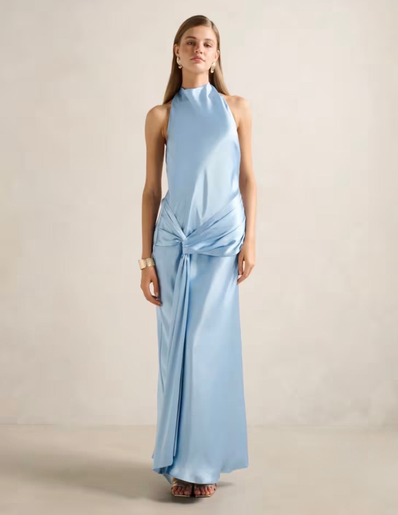 Abby Satin Maxi (12/L)