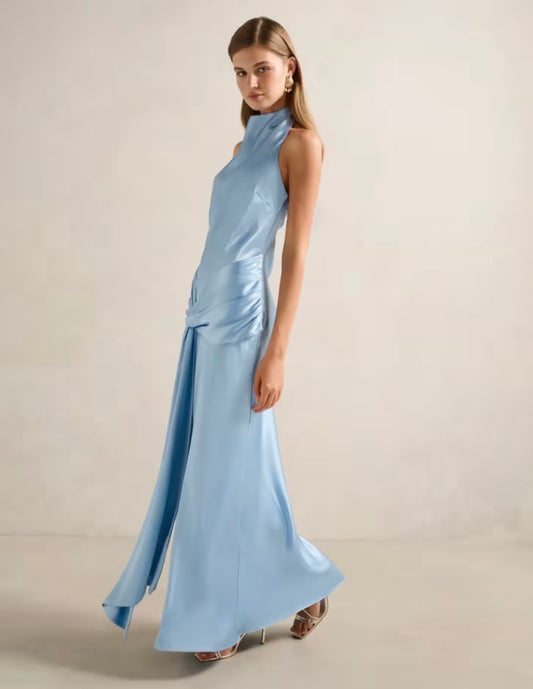 Abby Satin Maxi (12/L)