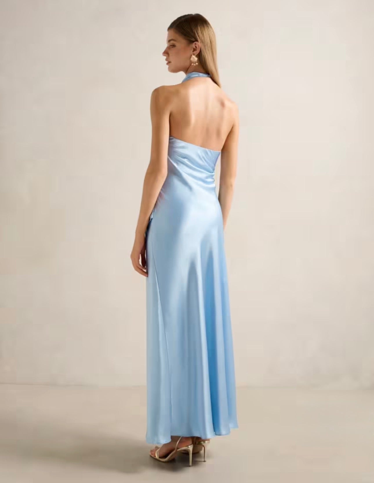 Abby Satin Maxi (12/L)