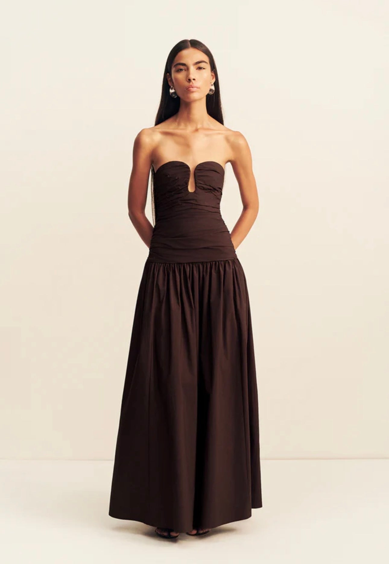 Shona Joy Campbell Maxi Dress (8/S)
