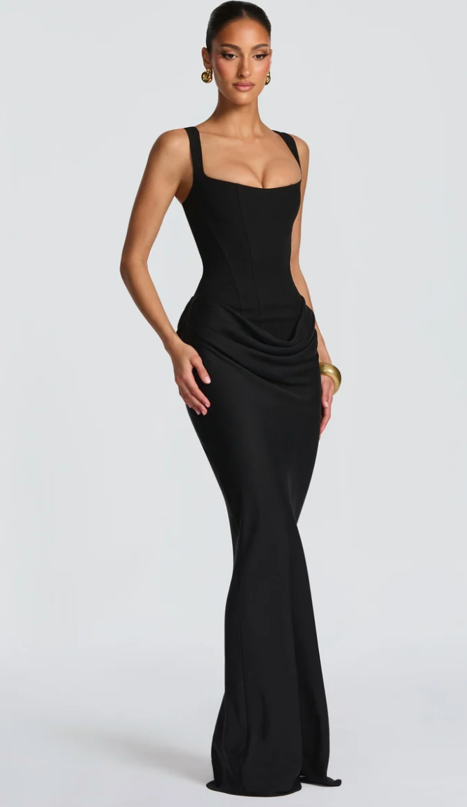 Babyboo Cornelia Gown Black (8/S)